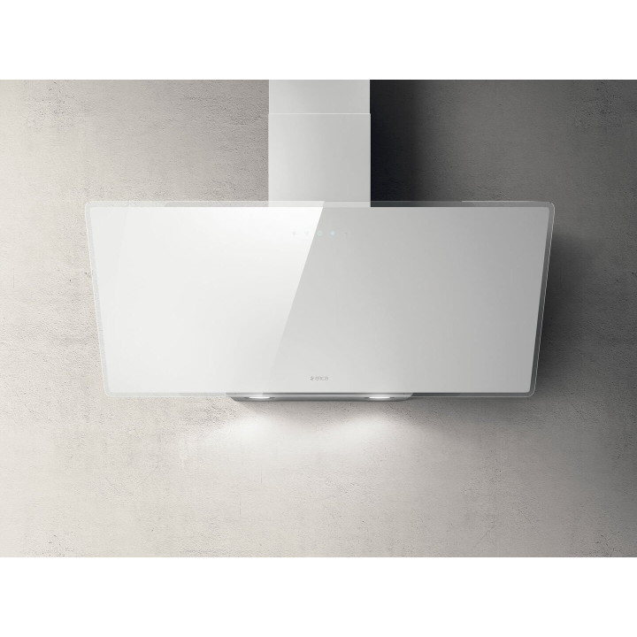 Hotte décorative murale ELICA SHIRE WH/A/90 PRF0119828 | Ménachoc