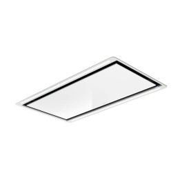 Hotte plafond ELICA HILIGHT GLASS H30 WH/A/100 PRF0146246A |Ménachoc