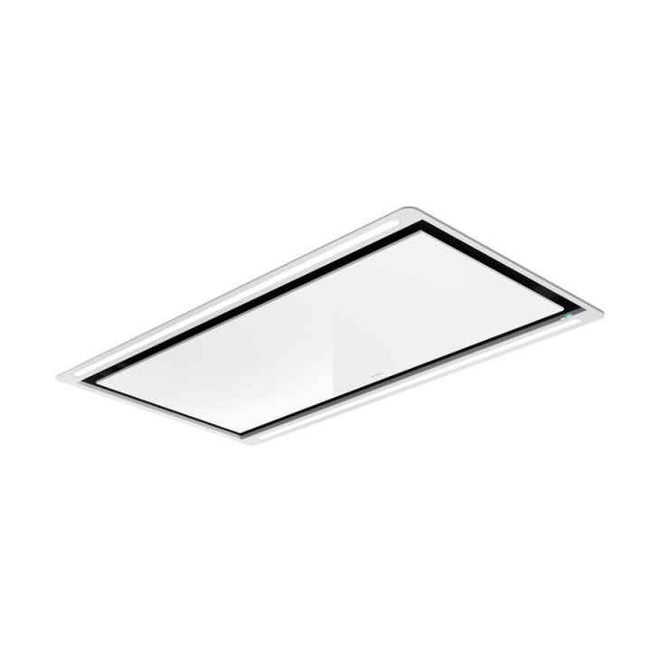 Hotte plafond ELICA HILIGHT GLASS H30 WH/A/100 PRF0146246A |Ménachoc