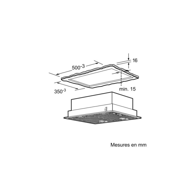 Groupe filtrant BOSCH DHL555BL | Ménachoc