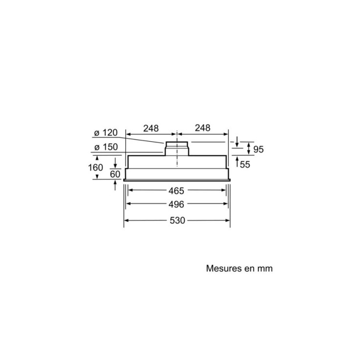 Groupe filtrant BOSCH DHL555BL | Ménachoc
