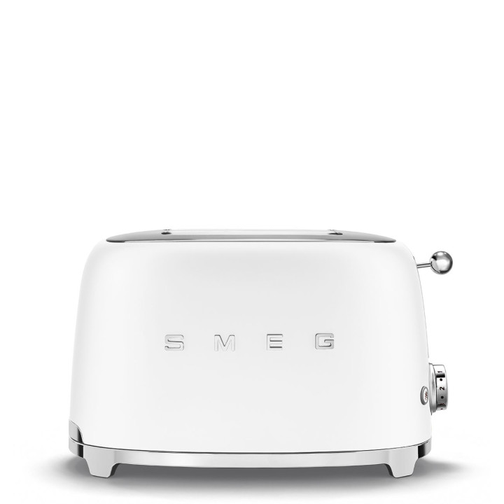 Toaster SMEG Blanc Mat TSF01WHMEU | Ménachoc
