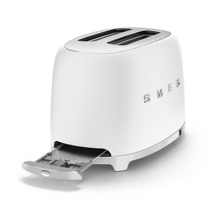 Toaster SMEG Blanc Mat TSF01WHMEU | Ménachoc