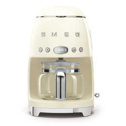Cafetière filtre SMEG Crème DCF02CREU | Ménachoc