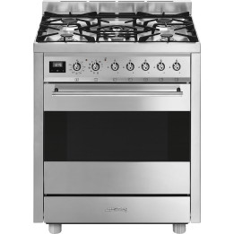 Piano de cuisson 70cm GAZ SMEG C7GPX9 CLASSICA SINFONIA INOX  | Ménachoc
