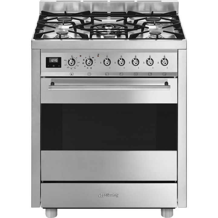 Piano de cuisson 70cm GAZ SMEG C7GPX9 CLASSICA SINFONIA INOX  | Ménachoc