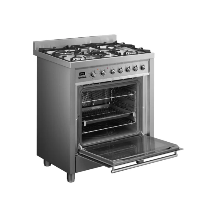 Piano de cuisson 70cm GAZ SMEG C7GPX9 CLASSICA SINFONIA INOX  | Ménachoc