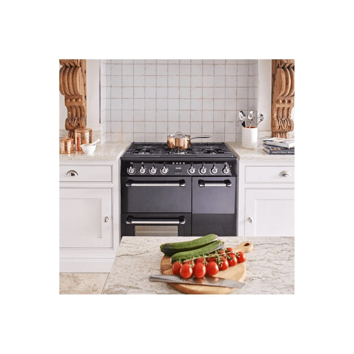 Piano de cuisson SMEG BM93BL | Ménachoc