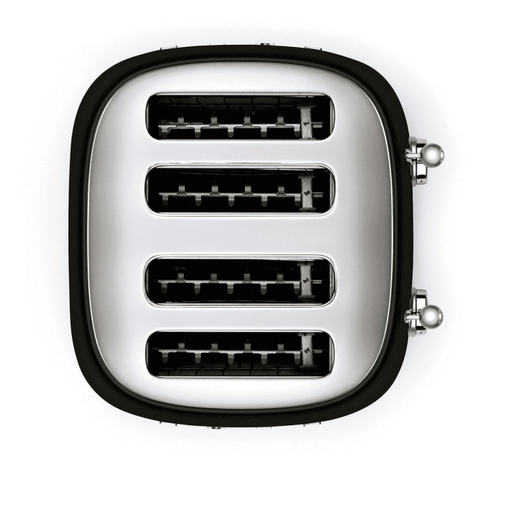 Toaster 4 fentes SMEG Noir TSF03BLEU | Ménachoc