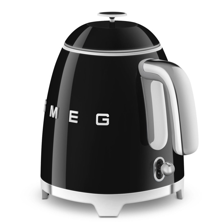 Mini Bouilloire SMEG Noir KLF05BLEU | Ménachoc