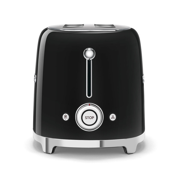 Toaster SMEG Noir TSF01BLEU | Ménachoc