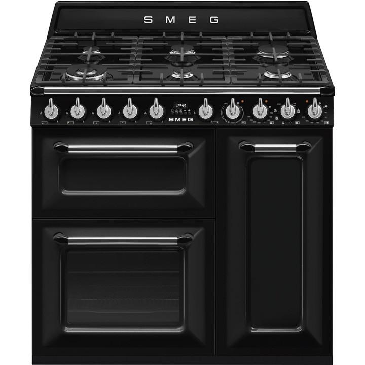 Piano de cuisson GAZ SMEG TR93BL - 90cm | Ménachoc