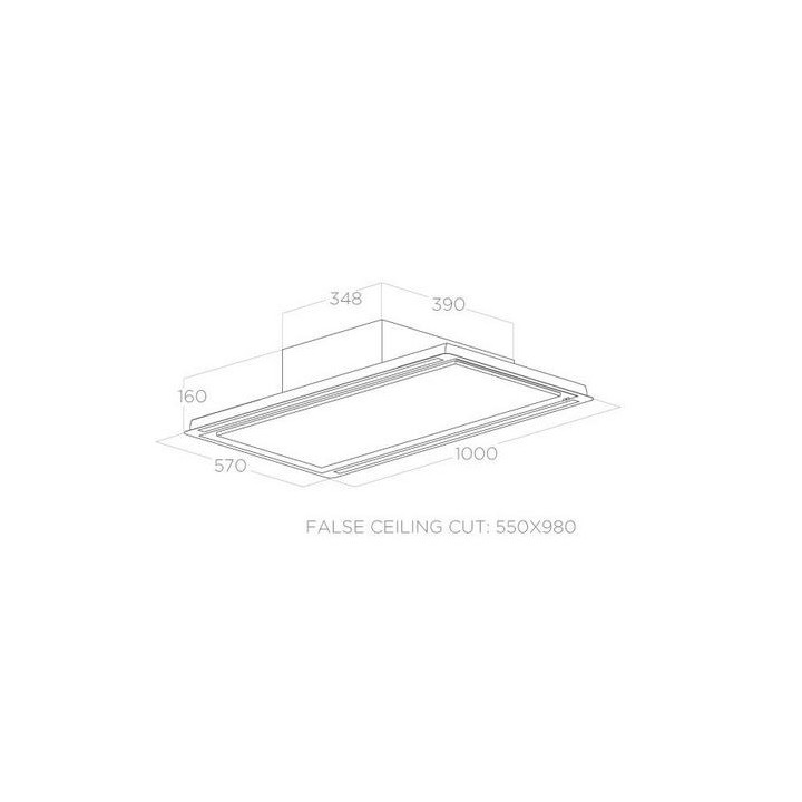 Hotte plafonnier ELICA PRF0173443A | Ménachoc