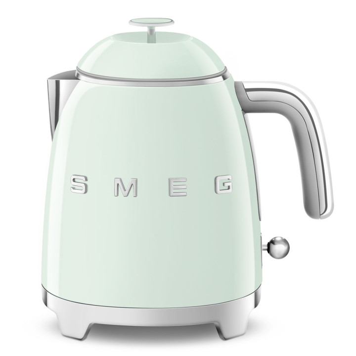 Mini Bouilloire SMEG Vert d'eau KLF05PGEU | Ménachoc