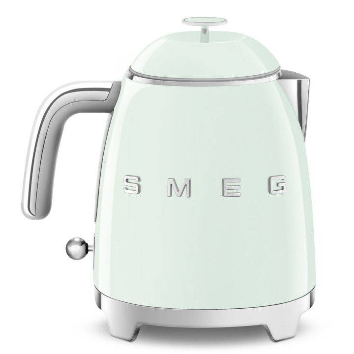 Mini Bouilloire SMEG Vert d'eau KLF05PGEU | Ménachoc