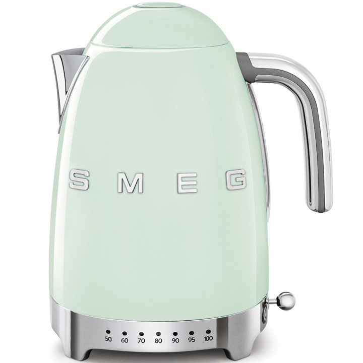 Bouilloire SMEG Vert d'eau KLF04PGEU | Ménachoc