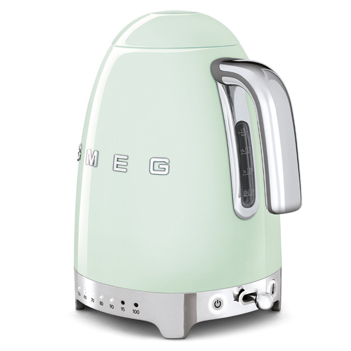 Bouilloire SMEG Vert d'eau KLF04PGEU | Ménachoc