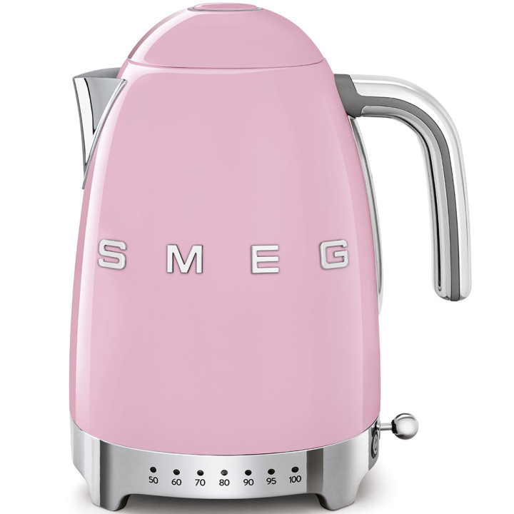 Bouilloire SMEG Rose KLF04PKEU | Ménachoc