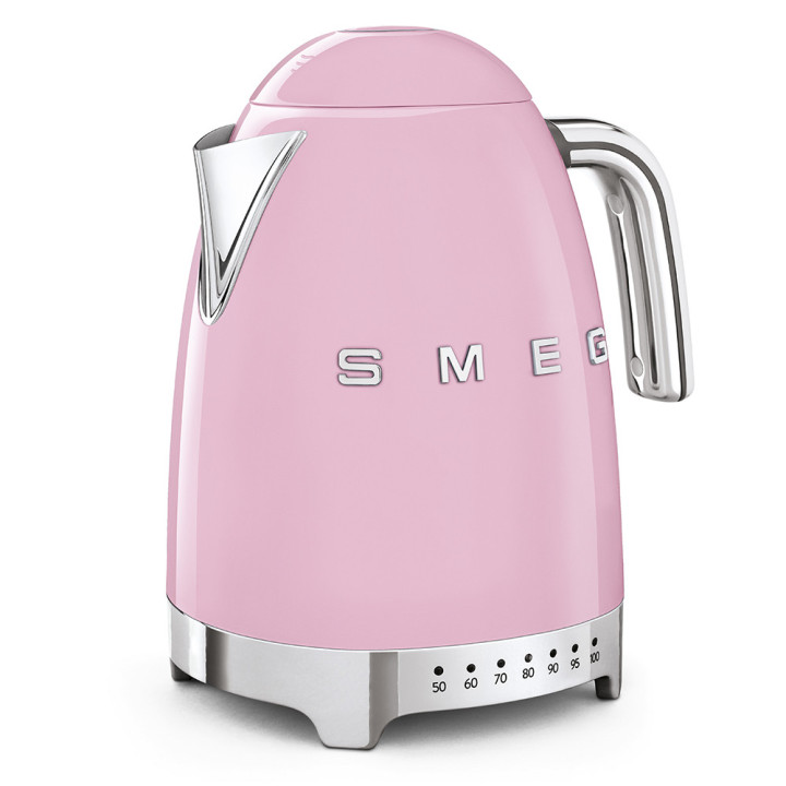Bouilloire SMEG Rose KLF04PKEU | Ménachoc