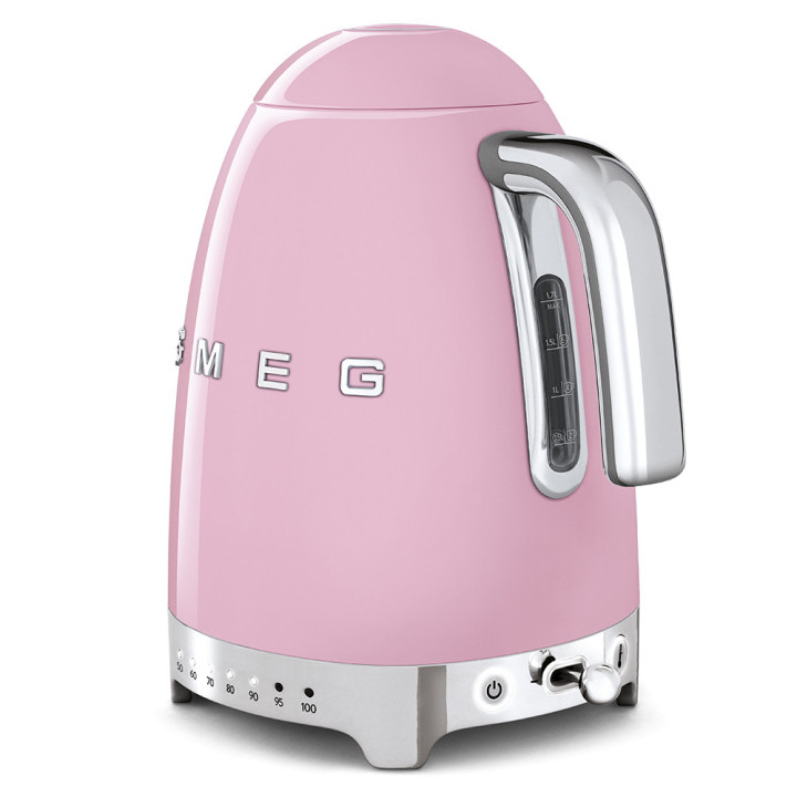 Bouilloire SMEG Rose KLF04PKEU | Ménachoc