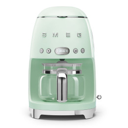 Cafetière filtre SMEG Vert d'eau DCF02PGEU | Ménachoc