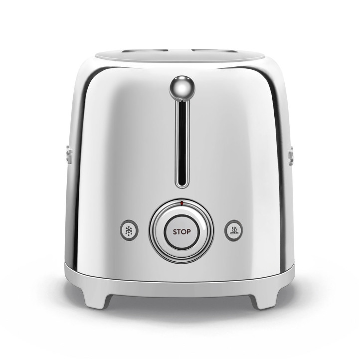 Toaster SMEG Chromé TSF01SSEU | Ménachoc