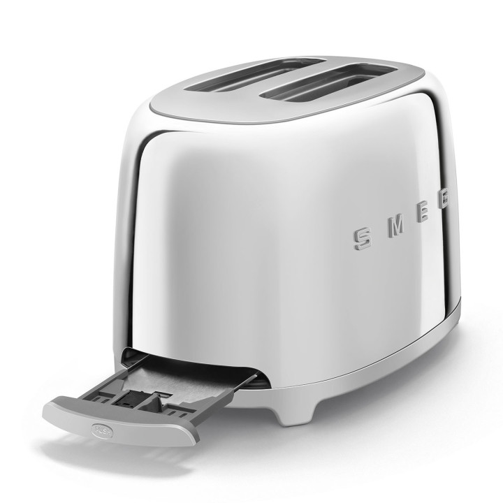 Toaster SMEG Chromé TSF01SSEU | Ménachoc