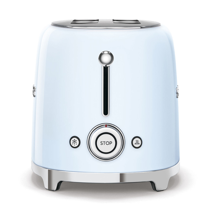 Grille pain SMEG Bleu Azur TSF02PBEU | Ménachoc