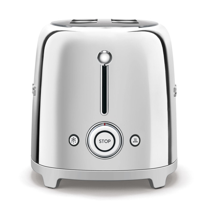 Grille pain SMEG Chromé TSF02SSEU | Ménachoc
