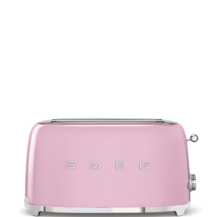 Grille pain SMEG Rose TSF02PKEU | Ménachoc