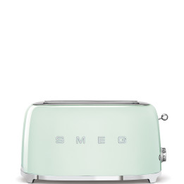 Grille pain SMEG Vert d'eau TSF02PGEU | Ménachoc