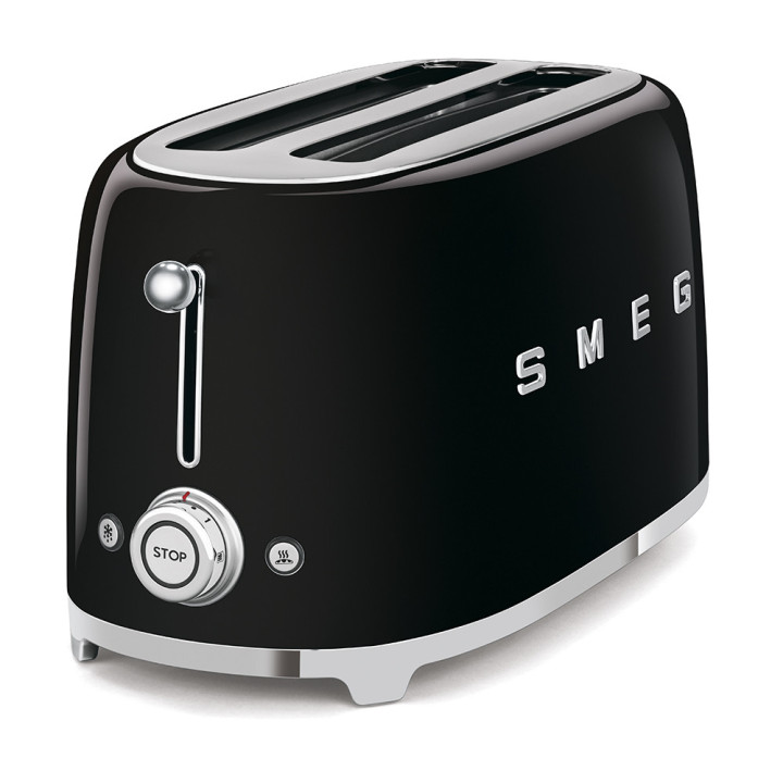Grille pain SMEG Noir TSF02BLEU | Ménachoc