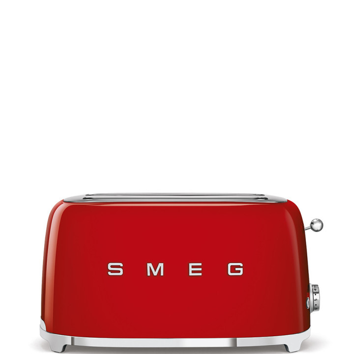 Grille pain SMEG Rouge TSF02RDEU | Ménachoc