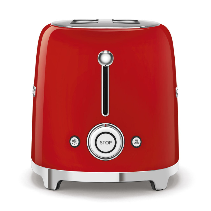 Grille pain SMEG Rouge TSF02RDEU | Ménachoc