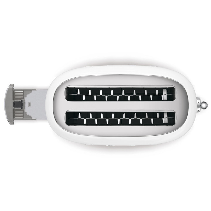 Grille pain SMEG Blanc TSF02WHEU | Ménachoc