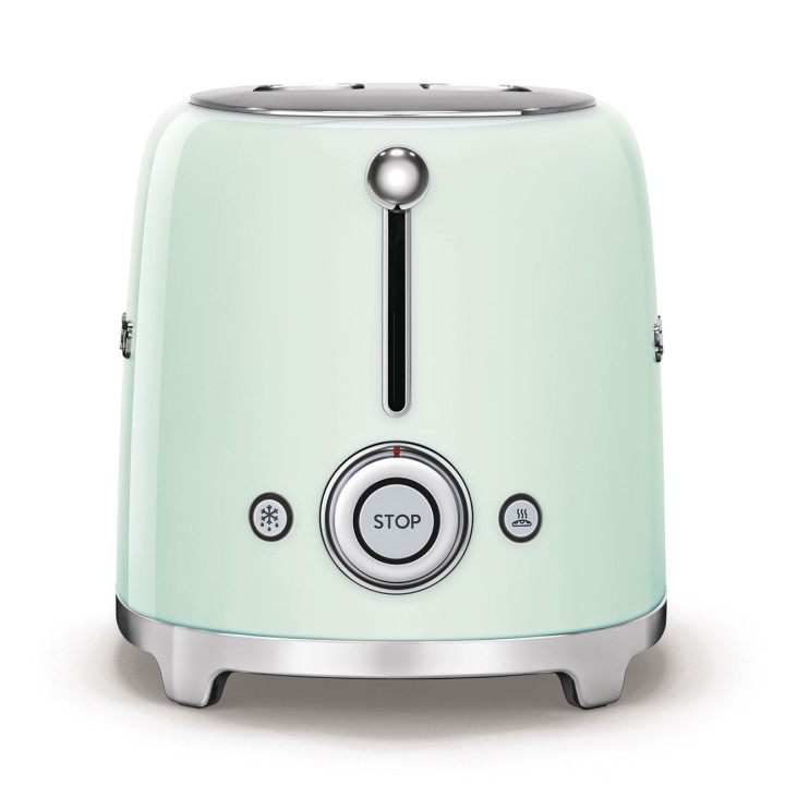 Toaster SMEG Vert d'eau TSF01PGEU | Ménachoc