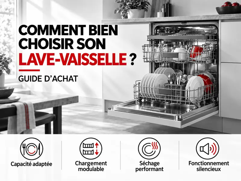 Comment choisir son lave-vaisselle ? Guide d'achat