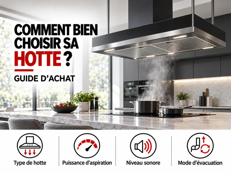 Comment choisir sa hotte aspirante ? Guide d'achat