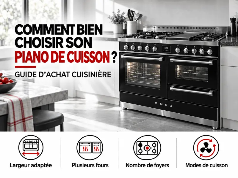 Comment choisir un piano de cuisson ou une cuisinière ?