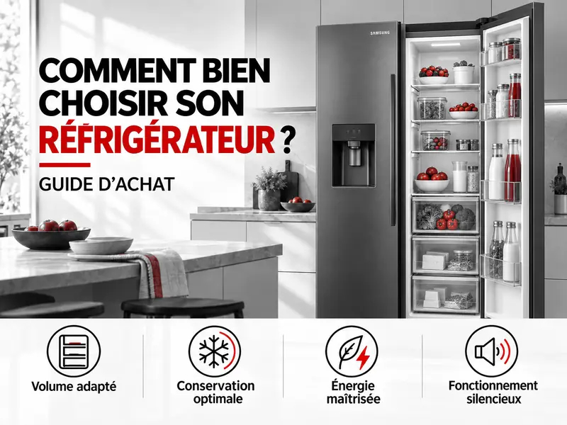 Comment choisir son réfrigérateur ? Guide d'achat